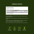 Swanson Lithium Orotate 5 mg (60 Cápsulas Veganas)