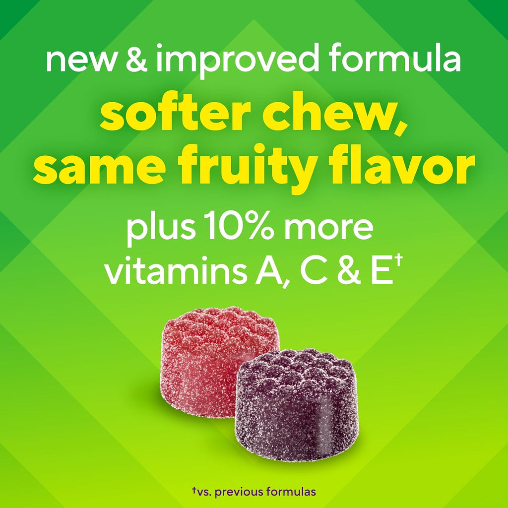 Vitafusion Men's Multivitamin, 150 Berry Flavor Gummies