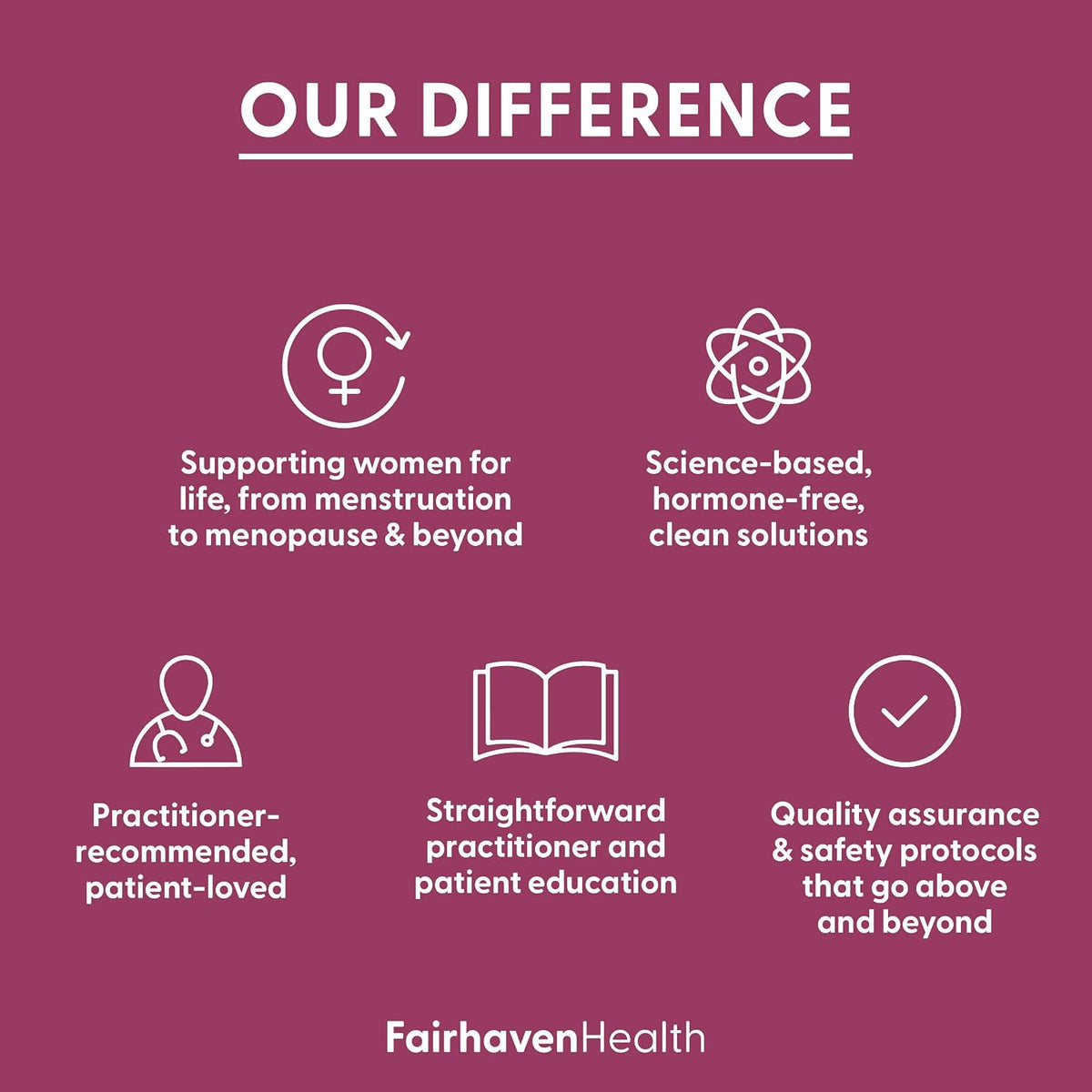Fairhaven Health FertilAid para Mujer – – Trébol rojo y ginkgo biloba: antioxidantes que pueden contribuir a la – Image 6