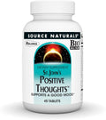 Source Naturals St. John's Positive Thoughts - 45 comprimidos para el apoyo del estado de ánimo