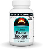 Source Naturals St. John's Positive Thoughts - 45 comprimidos para el apoyo del estado de ánimo