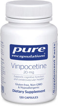Pure Encapsulations Vinpocetina 20 mg - 120 Cápsulas