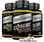Justified Laboratories Sizegenix Suplemento para la Salud Masculina, 1484 mg, 180 Cápsulas (Pack de 3)