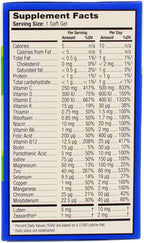 Bausch + Lomb PreserVision Suplemento Vitamínico Mineral para Ojos, 100 Cápsulas Blandas (Paquete de 2)