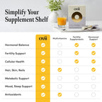 Ovii Apoyo Metabólico para Mujeres – Myo-Inositol y D-Chiro Inositol 40:1 con Morera Blanca y Vitamina D3 – 60 Dosis