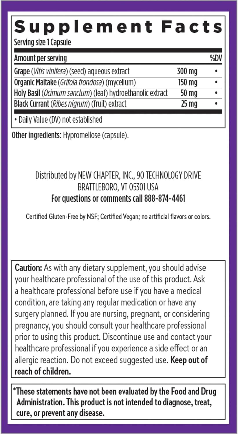 New Chapter Blood Pressure Take Care - Suplemento para la Tensión Arterial - 60 Comprimidos