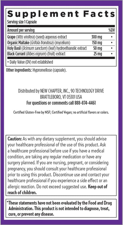 New Chapter Blood Pressure Take Care - Suplemento para la Tensión Arterial - 60 Comprimidos – Image 6