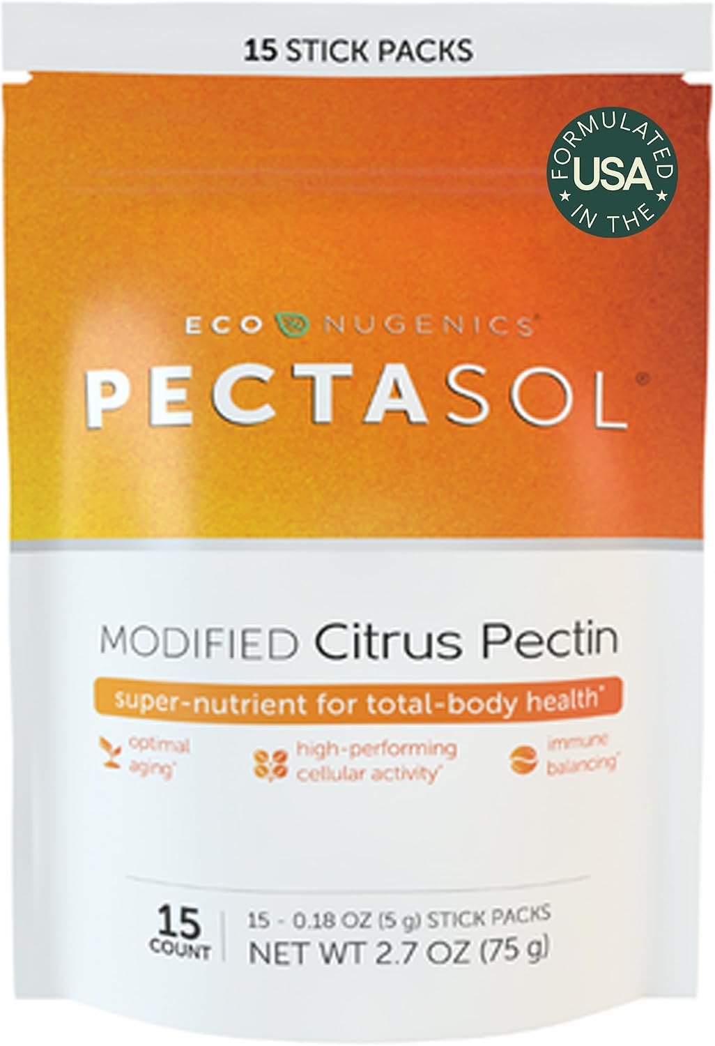 PectaSol Modified Citrus Pectin – Polvo de Lima (184g)