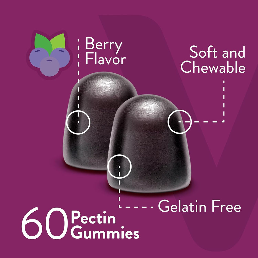 Viteey Prenatal Gummies for Women - Prenatal with Iron | for Pregnancy with Choline & Folic Acid Gummies - Vegetarian, Gluten Free - 60 Count