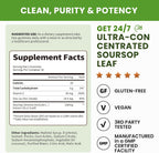 Lukaree Gominolas de Soursop Graviola - 2 Paquetes - Extracto Concentrado con Vitamina C y Zinc - 60 Gominolas