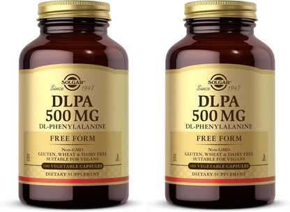 DLPA 500 mg Solgar 100 Cápsulas – Image 7