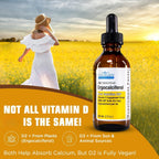 Nivagen Gotas Líquidas de Vitamina D2, 400 UI por Dosis, 60 ml