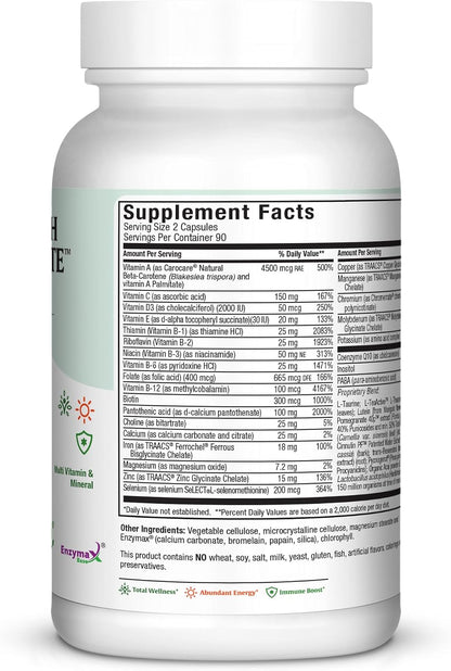 Maxi Health Multivitaminas para Hombres y – Extracto de granada: Rico en antioxidantes naturales, ayuda a combatir – Image 2