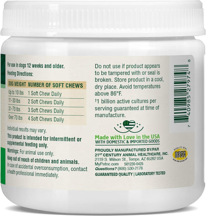 PetNC Natural Care - Masticables blandos Pre y Probióticos para perros sabor hígado y queso, 120 unidades – Image 10