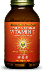 HealthForce Superfoods Truly Natural Vitamin C - 240 Cápsulas Veganas