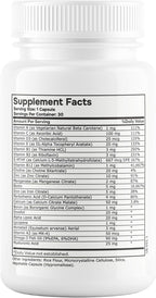 envitamin Multivitamínico Metilado para Mujeres con Hierro, Cola de Caballo, Biotina y L-Metilfolato