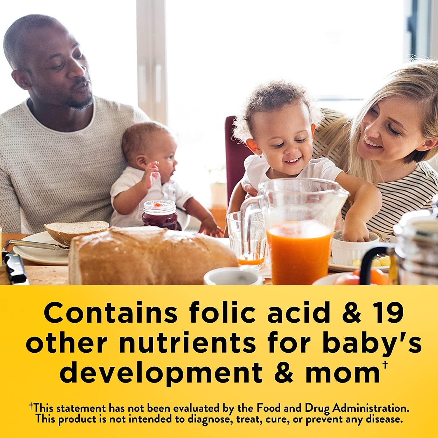 Nature Made Prenatal Multivitamin + DHA 200 mg, Cápsulas Blandas