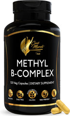 Cocó March N.M.D High Potency Methyl B Vitamins Active Complex - 120 Cápsulas