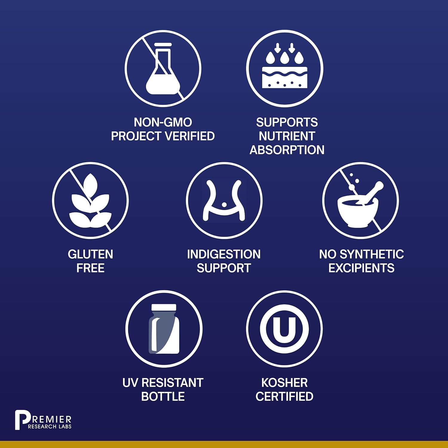 Premier Research Labs Premier HCL - Betaina HCL, 90 Cápsulas Vegetales