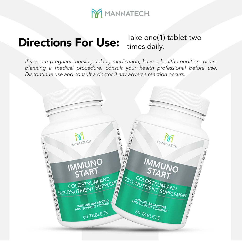 Mannatech ImmunoSTART Complemento Alimenticio 60 Comprimidos