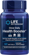Life Extension Once-Daily Health Booster - Complejo de Vitaminas y Nutrientes para la Salud General - 60 Cápsulas Blandas