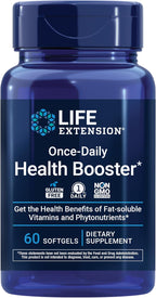 Life Extension Once-Daily Health Booster - Complejo de Vitaminas y Nutrientes para la Salud General - 60 Cápsulas Blandas