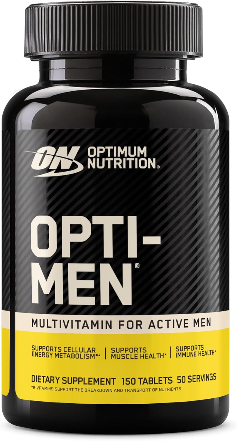 Optimum Nutrition Opti-Men Multivitamínico para Hombres, 150 Comprimidos