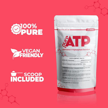 BulkStimulants Pure ATP Adenosine – Reducir el daño muscular post-entreno. – Image 3