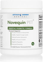 Arthur Andrew Medical Novequin PET - Probióticos digestivos para mascotas (90 g)