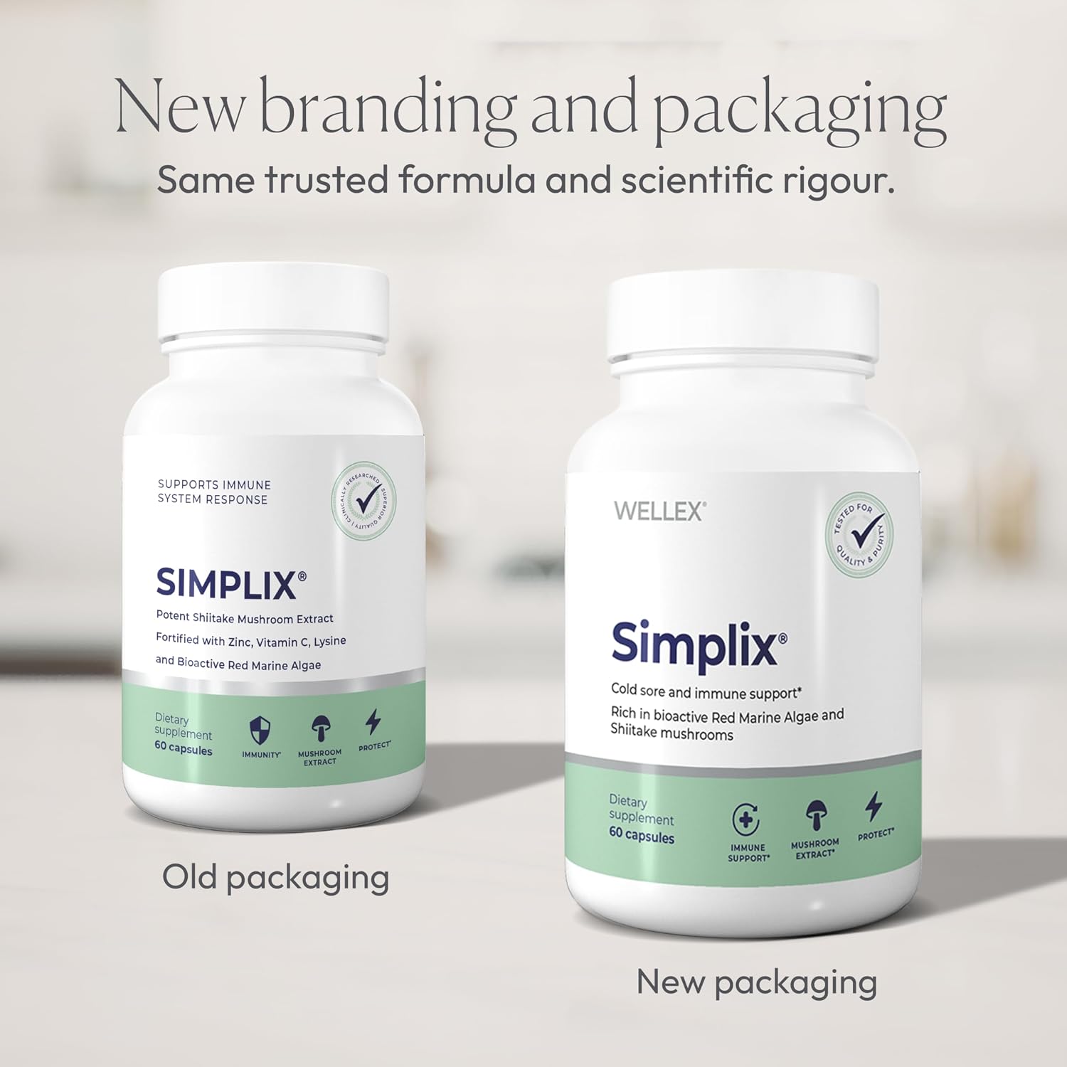 Simplix | Suplemento Natural para Fortalecer el Sistema Inmune | 60 Cápsulas Veganas