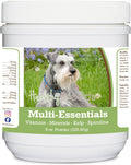 Healthy Breeds Miniature Schnauzer Multi-Essentials Powder - Suplemento Multivitamínico en Polvo para Perros - 227 g