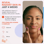 Fig.1 Sérum Facial Vitamina C 15% - Tratamiento Antiarrugas e Hidratante 30 ml