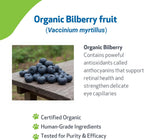 Pet Wellbeing Arándano (Bilberry) para Perros – 60 ml – Suplemento Líquido para la Visión y Salud Ocular