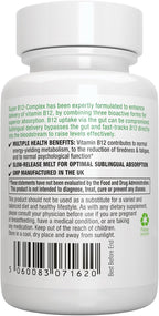 Igennus Sublingual Vitamin B12 Complex 1000mcg – Complejo de Vitamina B12 Bioactivo