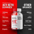 Activ Boost Keto ACV Gummies - 1000mg, 60 Gominolas