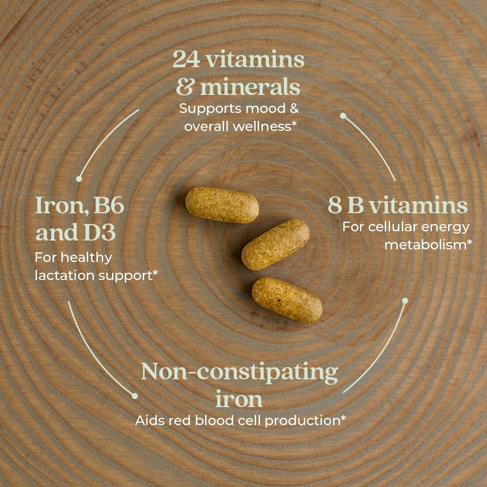 New Chapter Postnatal Multivitamin for Lactation - 96 Tablets