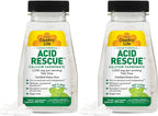 Country Life Acid Rescue Comprimidos Masticables - Alivio Rápido de la Acidez, 400mg Calcio y Magnesio, Vegano, Sin Gluten, 8 Envases (112 tabletas)