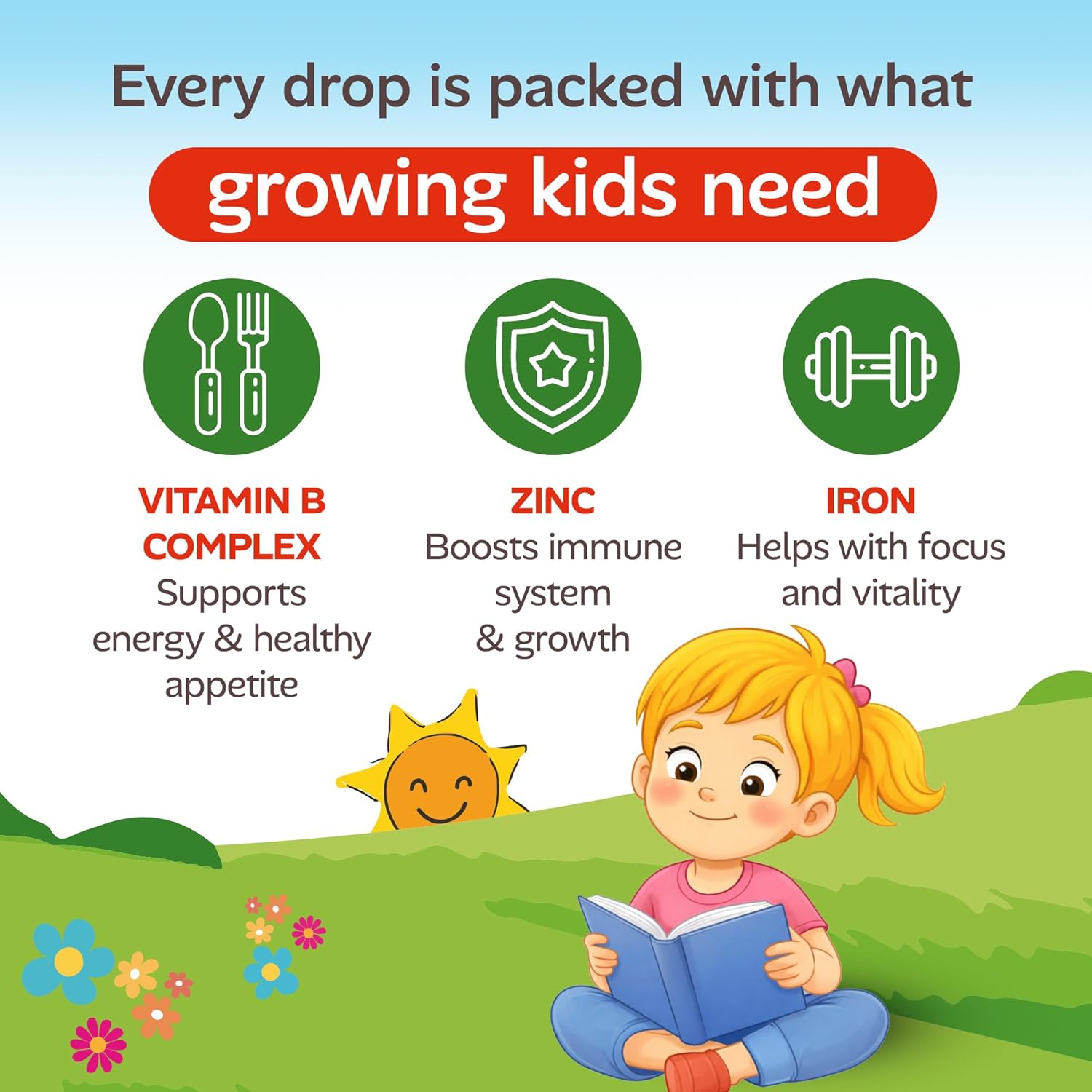 Apetol Estimulante del Apetito para Niños y Adultos | Jarabe Multivitamínico con Complejo B y Zinc | 2 Pack de 177 ml cada uno