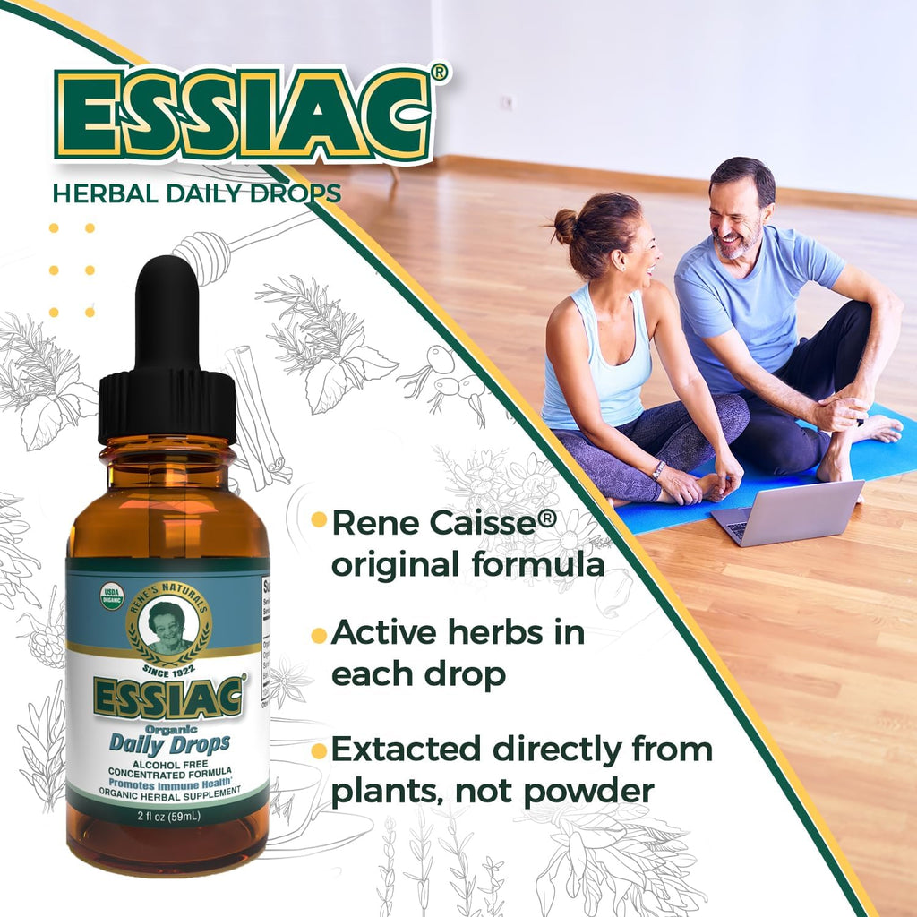 Essiac Gotas Orgánicas Originales - Fórmula Concentrada para Apoyo Natural | 59ml