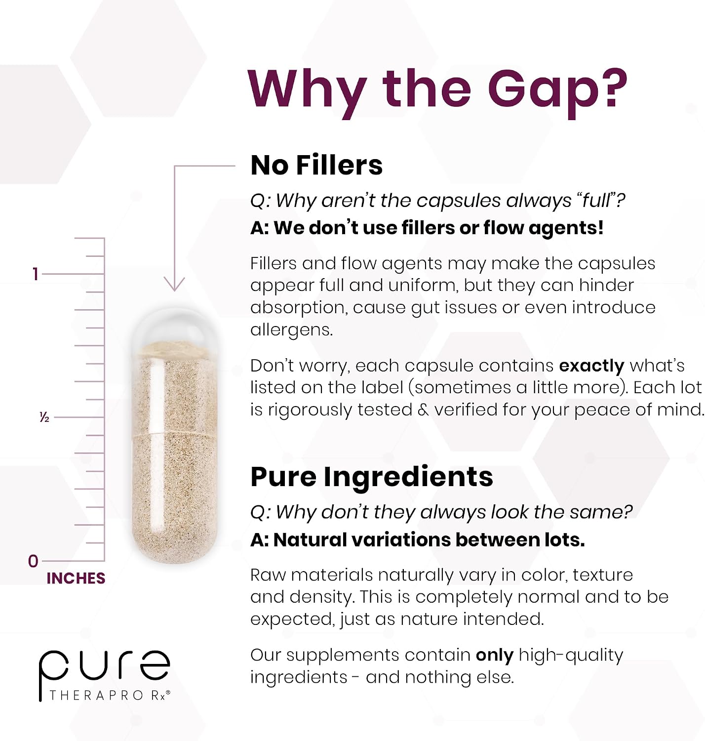 Pure Therapro Rx Elite IgG Immunoglobulin Supplement, 120 Cápsulas - Salud Intestinal y Apoyo Inmunitario, 1100 mg IgG, IgA e IgM, Lecitina de Girasol | Alternativa al Calostro, Sin Lácteos y Sin Gluten