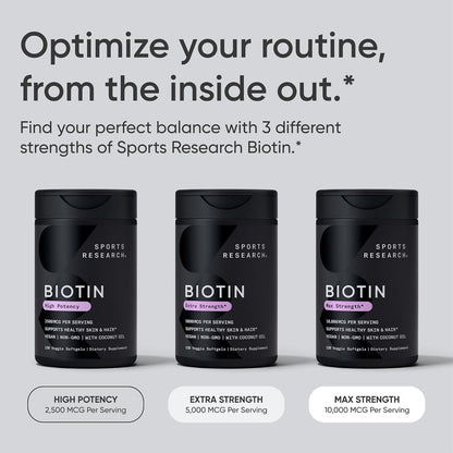 Sports Research® Biotina 5000mcg con Aceite – Sistema nervioso: Contribuye al funcionamiento normal del sistema – Image 7