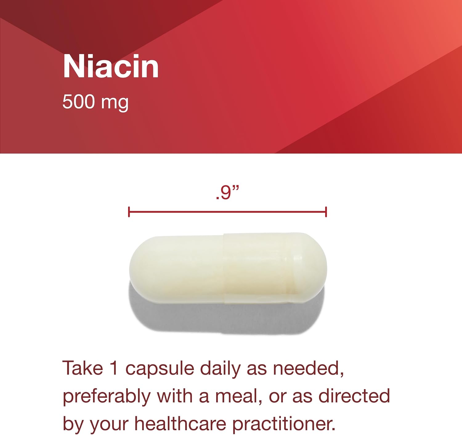 PROTOCOL FOR LIFE BALANCE Niacina 500mg - Hexanicotinato de inositol - Sin enrojecimiento - Vitamina B3 - 90 cápsulas veganas