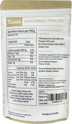 Polvo de Safed Musli Puro | Chlorophytum Borivilianum (100 g)