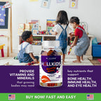 Hallusa Natural Multivitaminas para Niños en Gomitas - 60 Gomitas