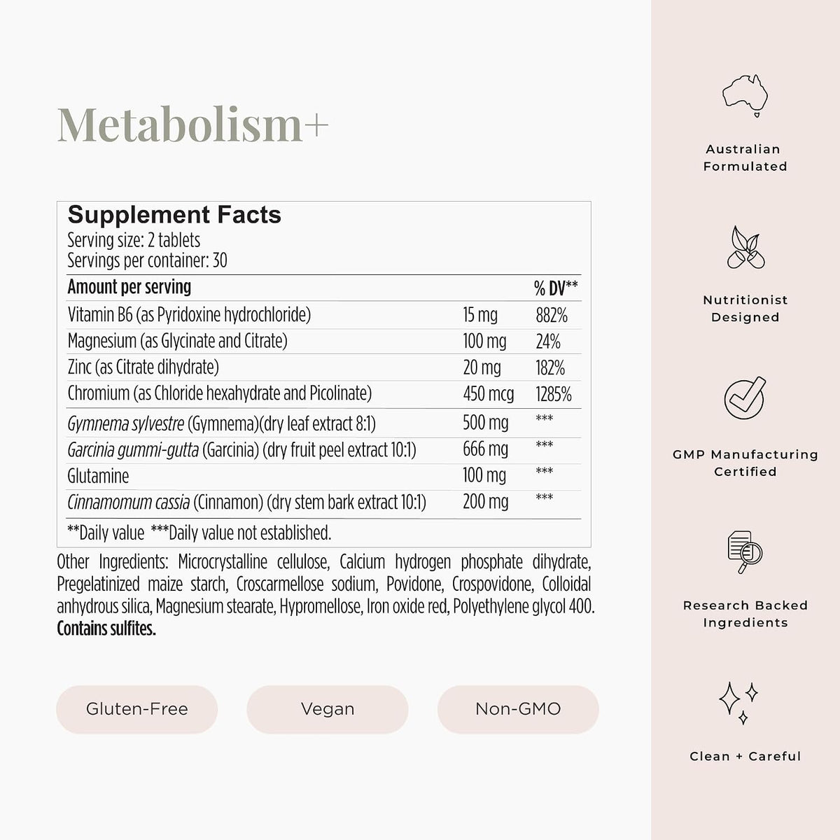 JSHealth Metabolism Supplement – 60 – Cromo: Contribuye al metabolismo normal de los macronutrientes y al – Image 5
