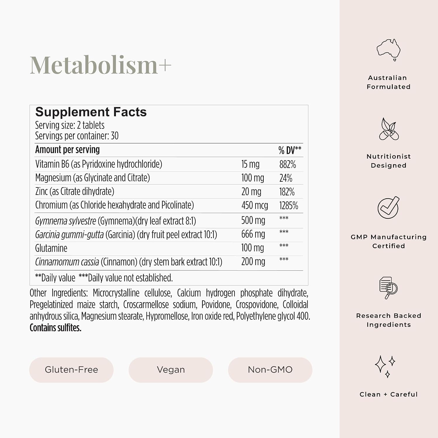 JSHealth Metabolism Supplement – 60 Comprimidos