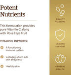 Solgar Vitamina C 1500 mg con Escaramujo, 180 Comprimidos