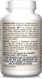 Jarrow Formulas MK-7 90 mcg, 90 Softgels - Vitamina K2 (Menaquinona-7)