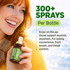 AFC Japan Brazilian Green Propolis Extract Throat Spray with Honey - 1.0 oz (30 ml) - 300+ Sprays