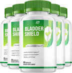 Bladder Shield Suplemento para Hombres, 5 Paquetes (300 Cápsulas)